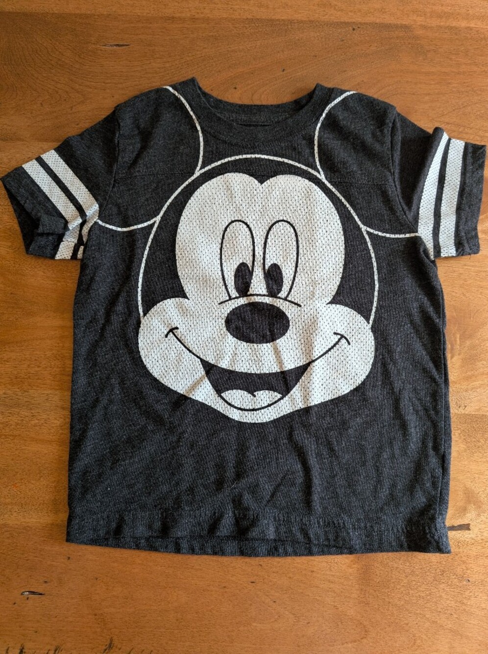 Disney Toddler Boy Grey & White Mickey Mouse Graphic Tee Size 4T